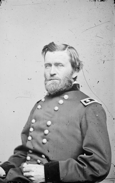 Gral. Ulysses S. Grant, oficial del Ejército Federal, 1862-4 de American Photographer